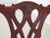 Traditional Craftique Ball & Claw Mahogany Dining Room Chairs - Set of 8 For Sale - Image 3 of 13
