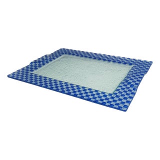 Italian Tray in Murano Glass from Albatros, 1970s For Sale