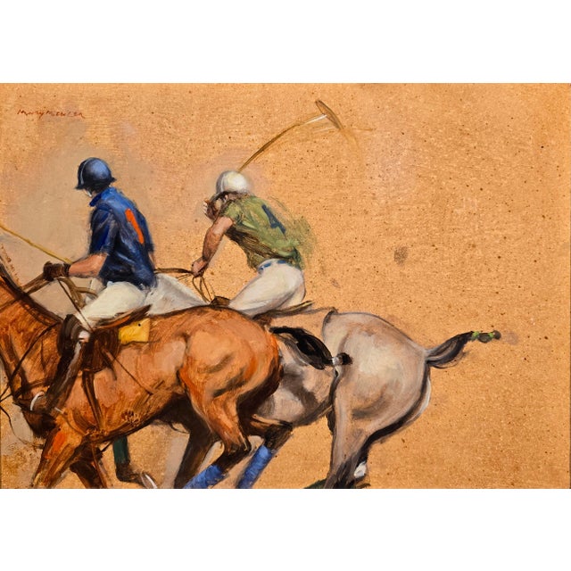 Henry Koehler - Polo Players - Oil Panting For Sale - Image 4 of 11