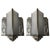 Geometric French Art Deco Wall Sconces - a Pair For Sale - Image 11 of 11