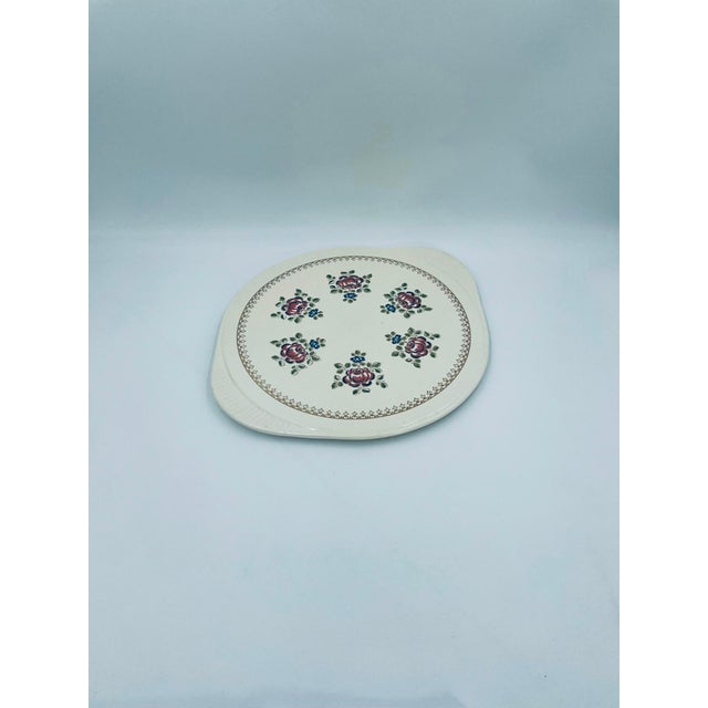 Ceramic Vintage Ceramic Cake Stand, 1955 For Sale - Image 7 of 9