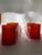 Orange Set of 5 Vintage Orange Satin Glass Carlo Moretti Mugs For Sale - Image 8 of 13