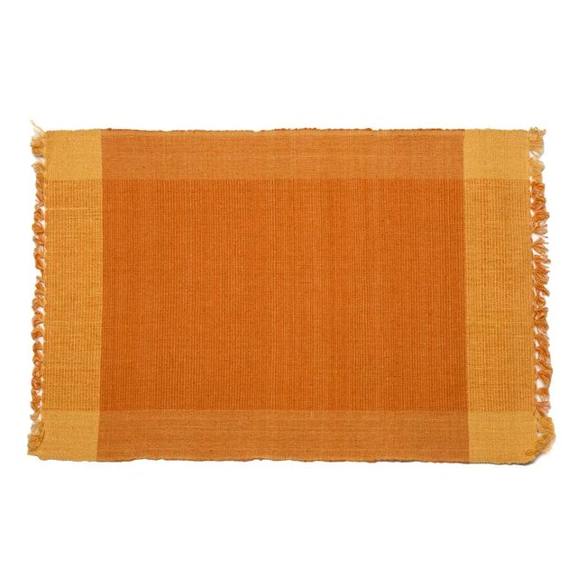 TwoTone Placemats Ocher & Yellow A Pair Chairish