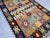 5'6" X 8'2" Multicolor Afghan Chobi Geometric Wool Flatweave Kilim Rug For Sale - Image 6 of 16