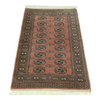 Vintage 1930s Approx 2x4 Afshar Throw Rug For Sale