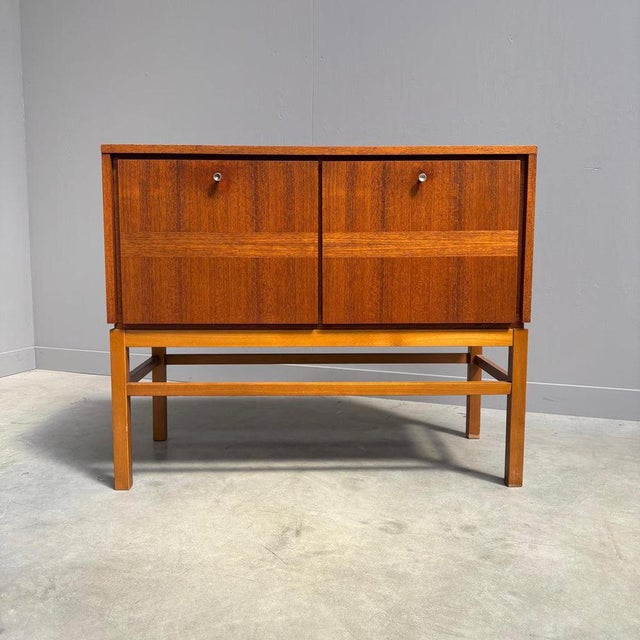 Small Vintage Teak Sideboard, 1960s For Sale - Image 3 of 12