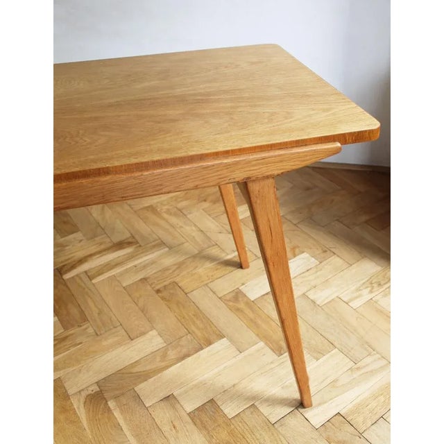 Ash Coffee Table from Up Závody, 1950s For Sale - Image 9 of 12