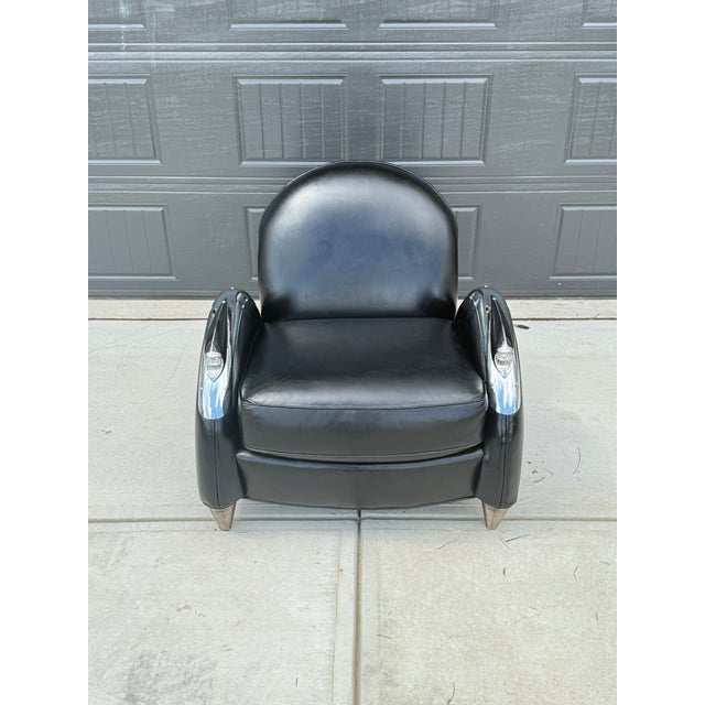Rare Find Williams Alan Schwinn Bicycle Leather Chair✨ Still in Amazing Condition! Comes from a pet friendly/Smoke Free...