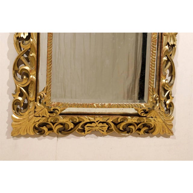 Italian 19th Century Gilt Wood Mirror For Sale - Image 9 of 10