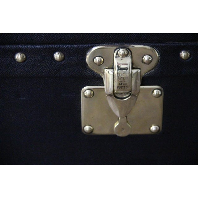 Car Trunk in Black Canvas from Louis Vuitton, 1920s For Sale - Image 3 of 18