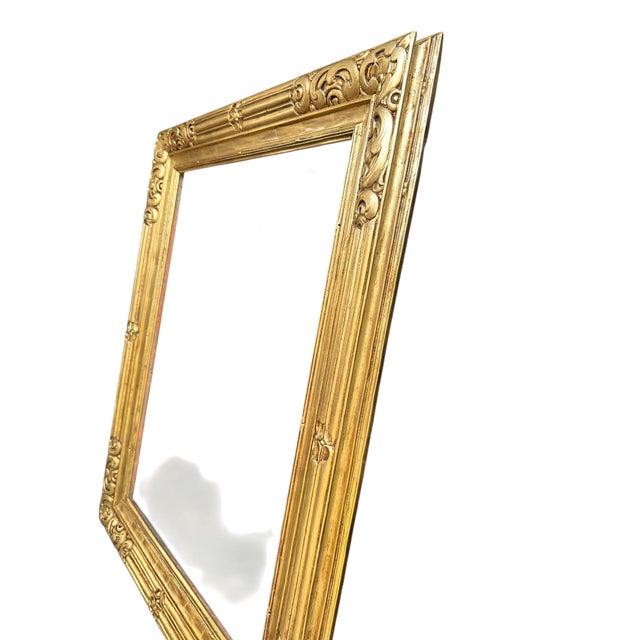 Wood American Vintage Newcomb-Macklin Painting Frame For Sale - Image 7 of 13