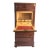 English French Empire Mahogany Secretaire or Secretary Chest or Biedermeier Drop Front Desk For Sale - Image 3 of 14