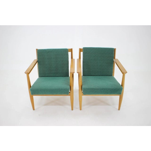 Armchairs from TON, Former Czechoslovakia, 1960s, Set of 2 For Sale - Image 4 of 11