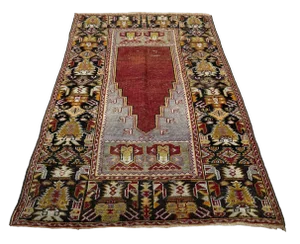 Vintage Turkish Rug, 1940s