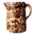 Vintage Ceramic Spatterware Pitcher For Sale