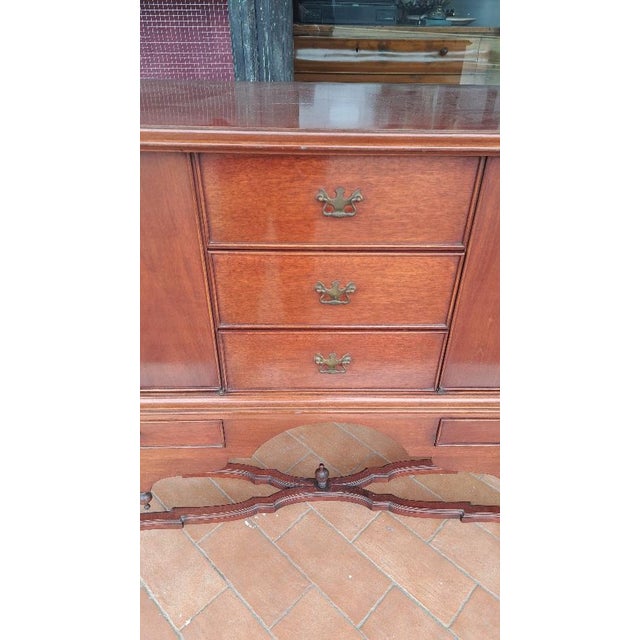 English Sideboard in Mahogany, 1950s For Sale - Image 3 of 7