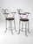 Wood Antique a.h. Andrews Wire Ice Cream Parlor Bar Stools For Sale - Image 7 of 16