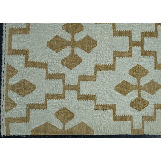 Turkish Kilim Oriental Handmade Flatweave 8'3" x 10' #18154 For Sale - Image 4 of 8