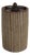 Art Deco Grooved Stoneware Model 117 Jar with Bronze Lid by Arne Bang, Denmark, 1930s For Sale