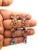 Gemstone Bochic “Capri” Vintage Sapphire, Amethyst & Peridot & Blue Topaz 18K Gold & Silver For Sale - Image 7 of 7