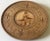 Late 20th Century 8" Burned & Carved Wood Decorative Plates - A Pair For Sale - Image 5 of 10