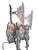 Metal 1920s Nickel Plated Brass or Bronze Spanish Revival Wall Sconces #2616 - a Pair For Sale - Image 7 of 9