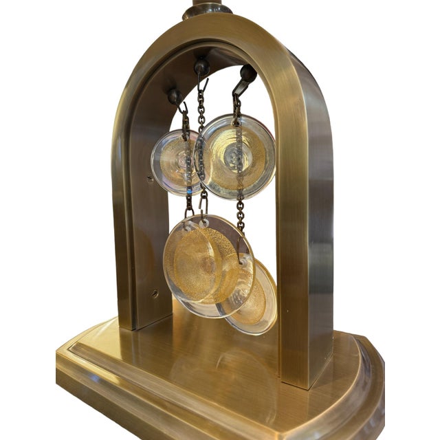 Syro Table Lamp With Murano Glass, Designed by Laura Kirar For Sale - Image 9 of 9