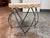 Contemporary Artisan Made Fossilized Stone Side Table For Sale - Image 3 of 12