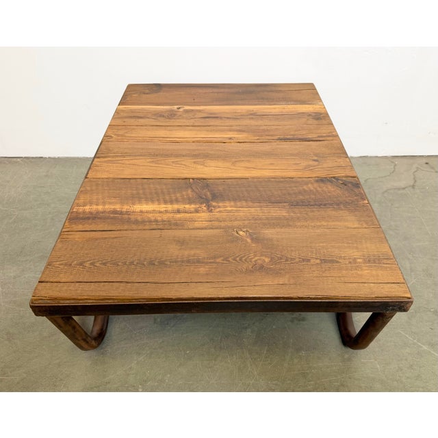 Vintage Industrial Coffee Table, 1960s For Sale - Image 13 of 16