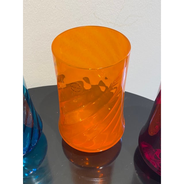 Salviati Glass Tumblers Set - Set of 6 For Sale - Image 9 of 13