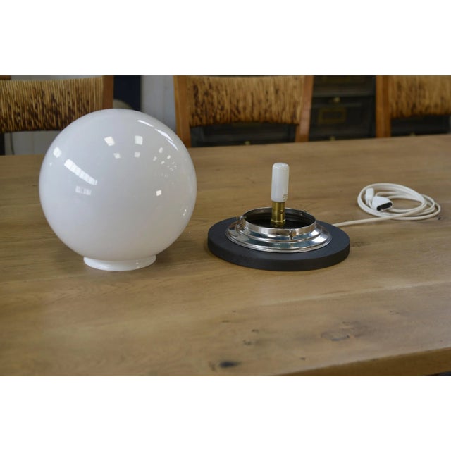 Art Deco Moon Table Lamp, 1930s For Sale - Image 3 of 9