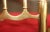 Pair of 1960s Italian Brass Chiavari Side Chairs With Red Velvet Seats For Sale - Image 11 of 12