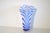 1990s Vinatge Murano Style L Swirl Ruffled Handkerchief Vase For Sale - Image 5 of 5