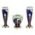 Art Nouveau Majolica Barbotine Vases and Planters, 1890s, Set of 3 For Sale - Image 16 of 18
