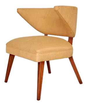 Mid-Century Danish Modern Restored Horn Chair