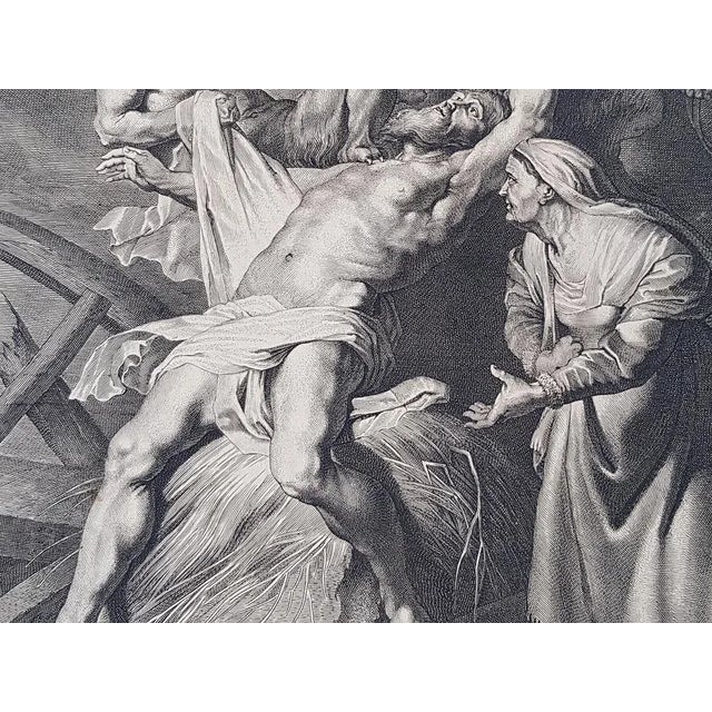 Flemish School Engraving by Lucas Vorsterman, 1622 For Sale - Image 4 of 14