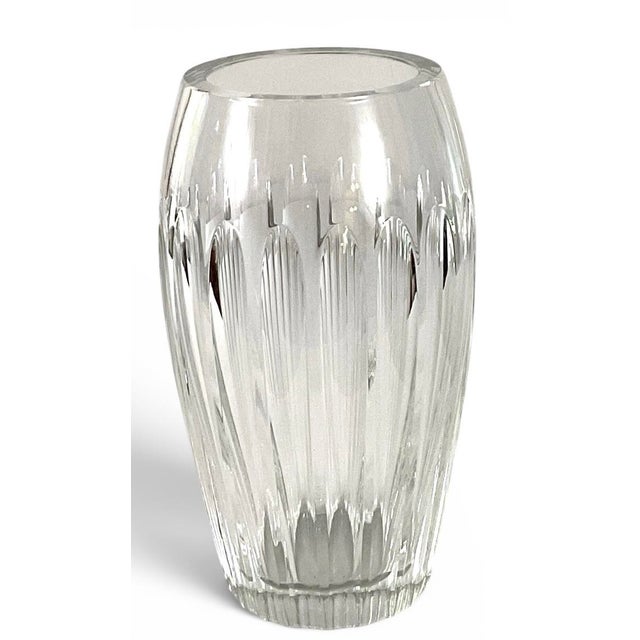 Baccarat-“Acropole”-10 Inch Tall Vase -Meticulously Handcrafted in Northern France For Sale - Image 6 of 12