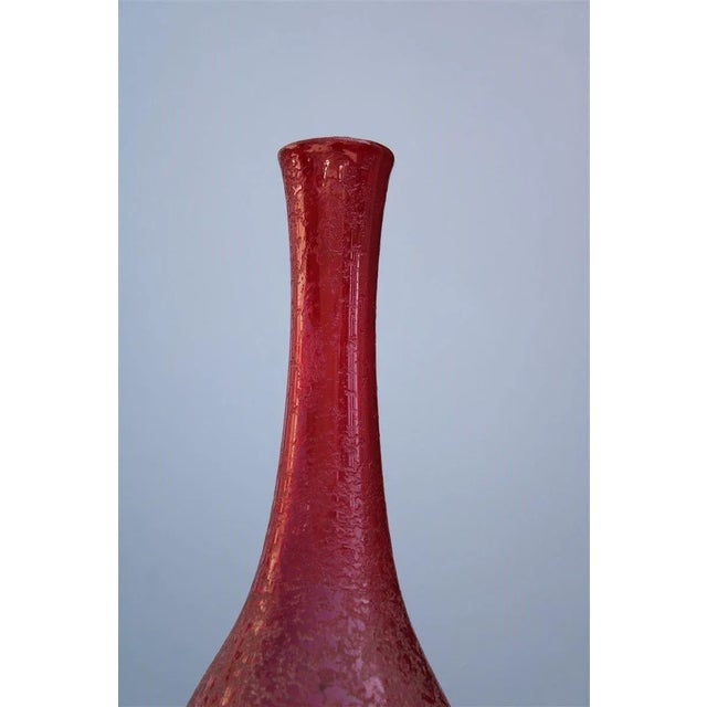 Murano Glass Bottle from Seguso, 1960s For Sale - Image 7 of 9