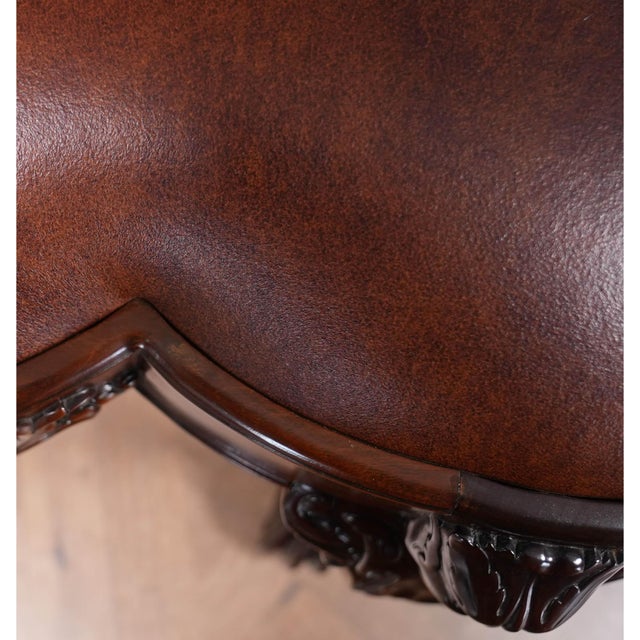 Niagara Furniture Three Seat Federal Style Chair For Sale - Image 12 of 12