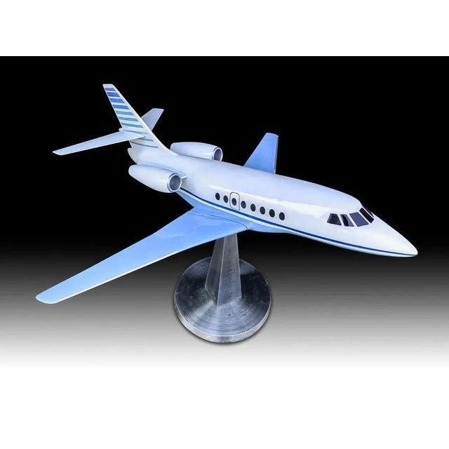 Metal Private Falcon Plane Model, 1970s For Sale - Image 7 of 12