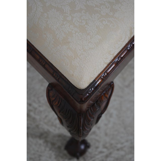 Set of 6 Theodore Alexander Chippendale Mahogany Dining Room Chairs For Sale - Image 15 of 18