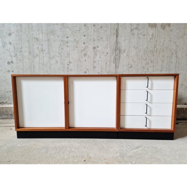 Mobile Sideboard by Günter Renkel for Rego, 1960s, Set of 2 For Sale - Image 6 of 13