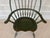 Wood Nichols & Stone Olive Green Maple Comb Back Arm Chair For Sale - Image 7 of 10