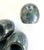 Beautiful vintage carved natural green stone napkin rings with lovely natural veining and substantial weight. They have a...