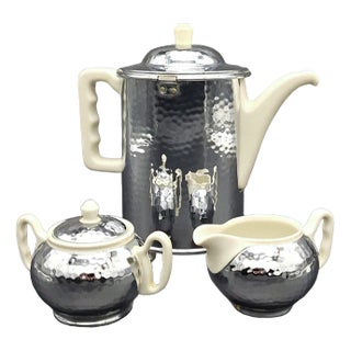Art Deco Coffee Service from Thermisol, 1930s, Set of 3 For Sale