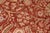 Art Nouveau Style Floral 1990's Pak-Persian Rust/Beige Wool Rug - 6'0'' X 9'3'' For Sale In New York - Image 6 of 9