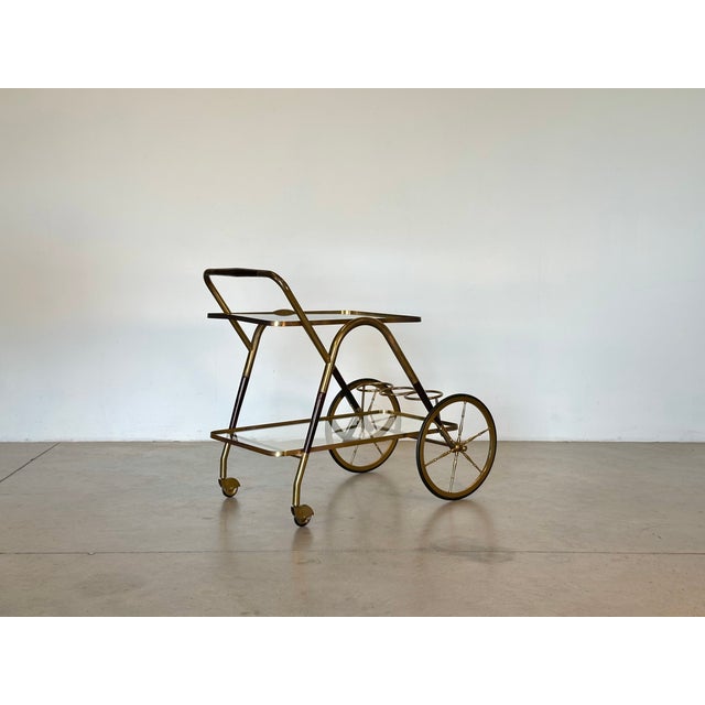 1960s Bar Trolley attributed to Cesare Lacca, 1960s For Sale - Image 5 of 16