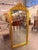 Vintage French Louis XV Arched Rectangle Rococo Floor Mirror For Sale - Image 4 of 7
