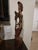 Art Deco 1940s Balinese Polychrome & Lacquered Devata Sculpture - Klungkung Collective For Sale - Image 3 of 12