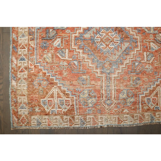 Persian Persian Shiraz Small Square Rug no. j4596 For Sale - Image 3 of 6